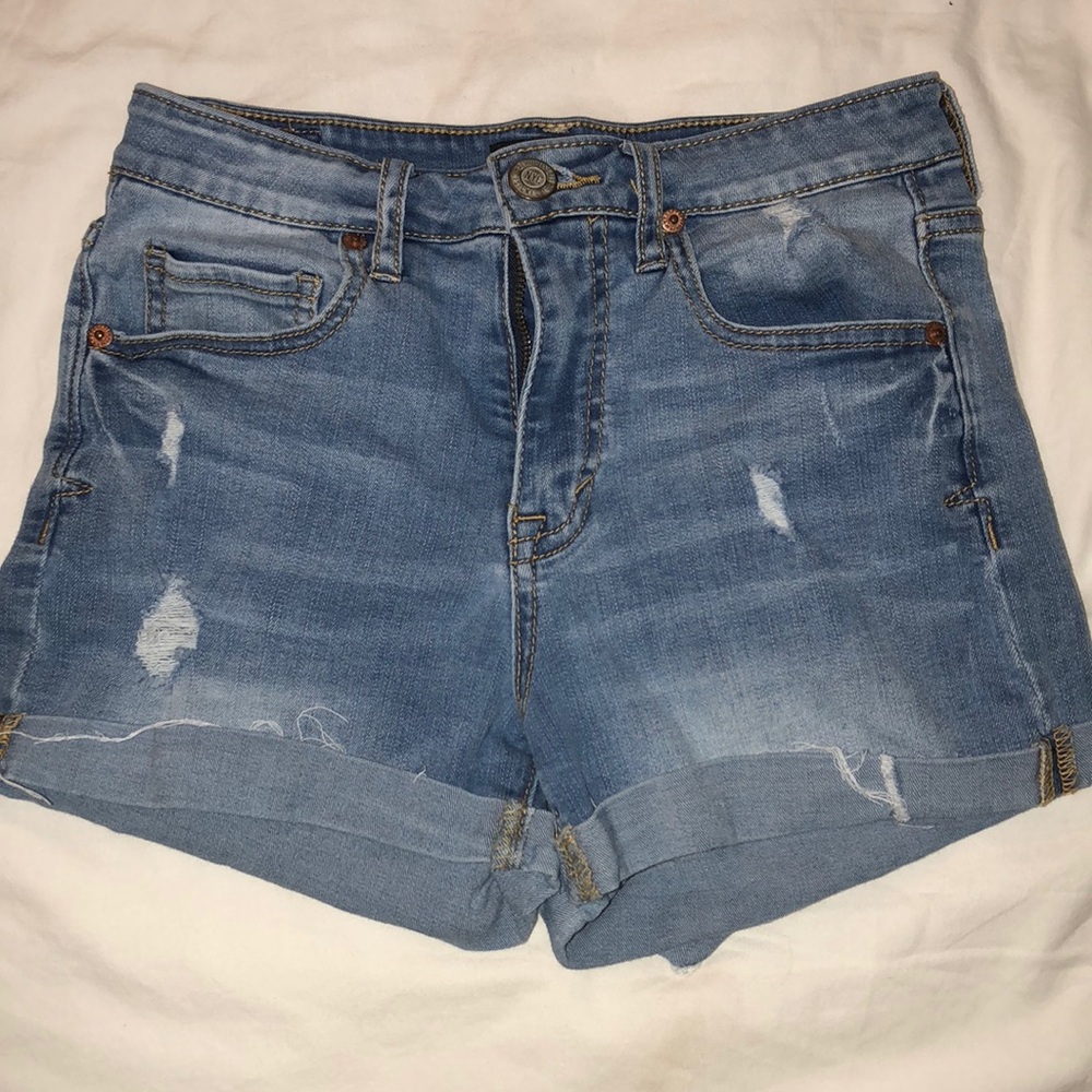Aeropostale Mid Blue Jean Shorts Size 4
